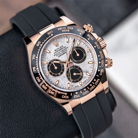 daytona rose gold oysterflex.